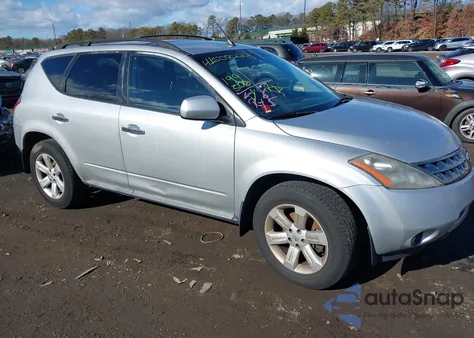 2006 Nissan Murano S from USA, damaged, VIN JN8AZ08W06W550019